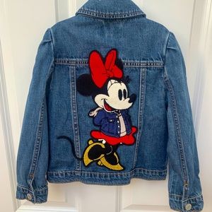 BabyGap Disney Minnie Mouse Icon Denim Jacket 5T